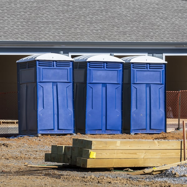 are there any restrictions on what items can be disposed of in the portable restrooms in Metuchen New Jersey